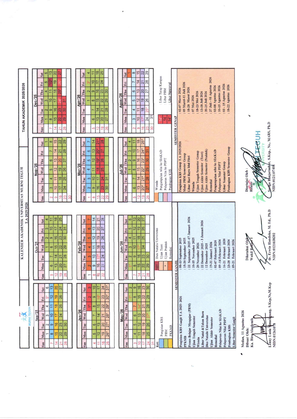 Kalender Akademik